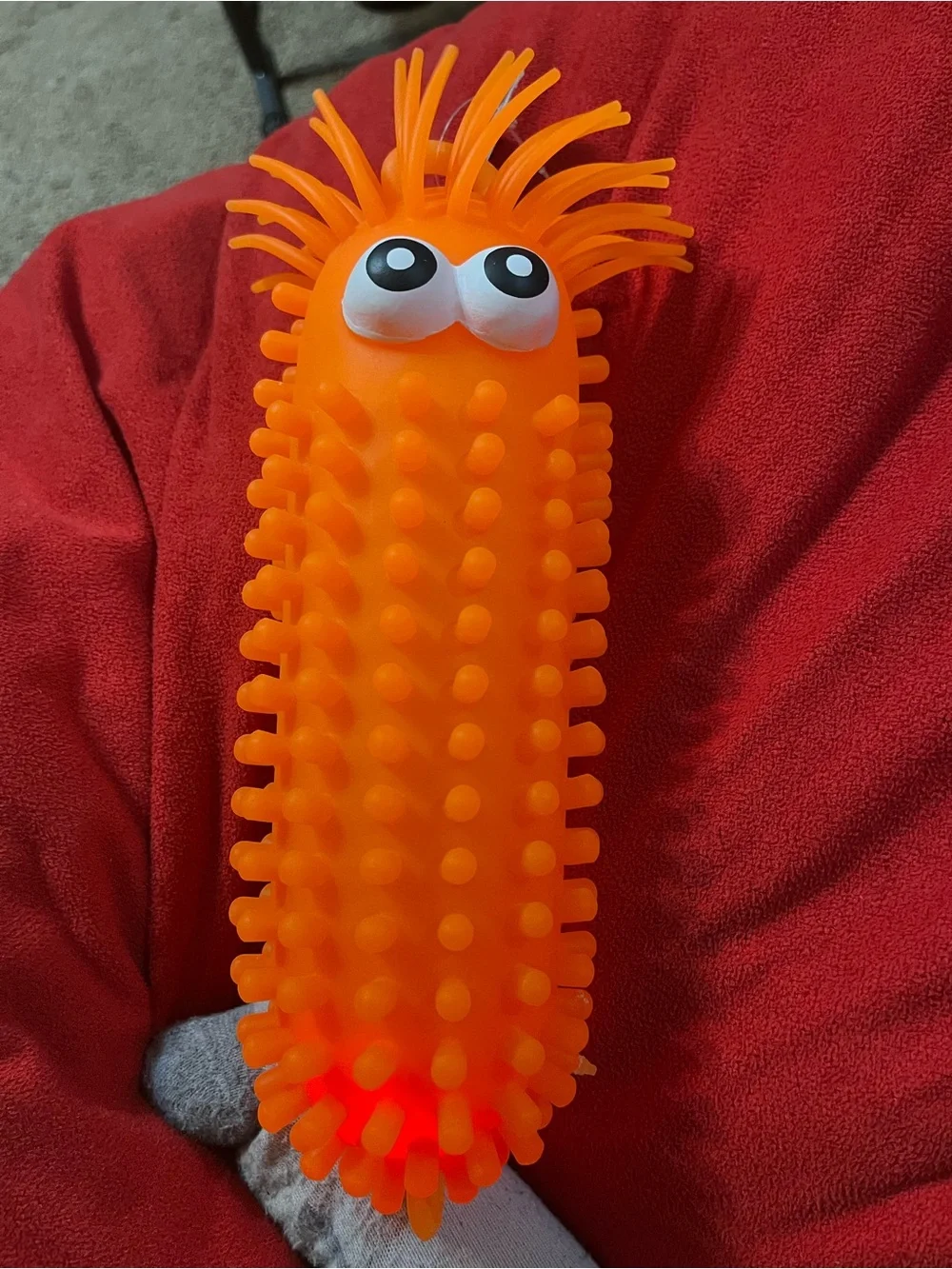 Orange Light-Up squishy
